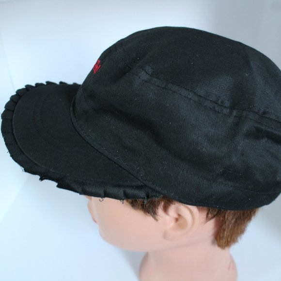 American Girl Seattle Girl's Black Strapback Cap W/Embroidered Logo One Size - Picture 3 of 7
